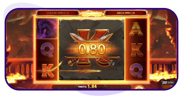 Legion Gold Reckoning slot bonus Free Spin Mega Spins