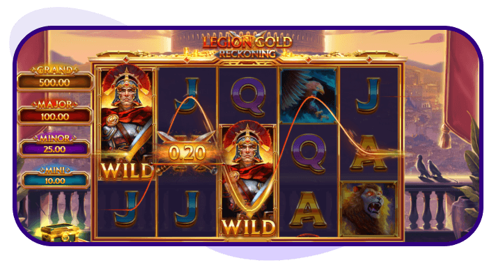 Legion Gold Reckoning slot demo