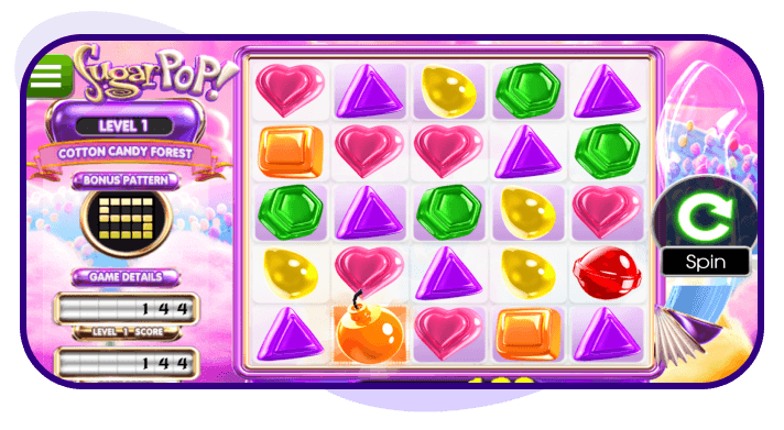 Sugar Pop slot demo