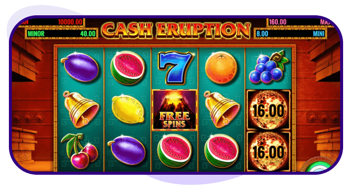 Cash Eruption IGT Slot