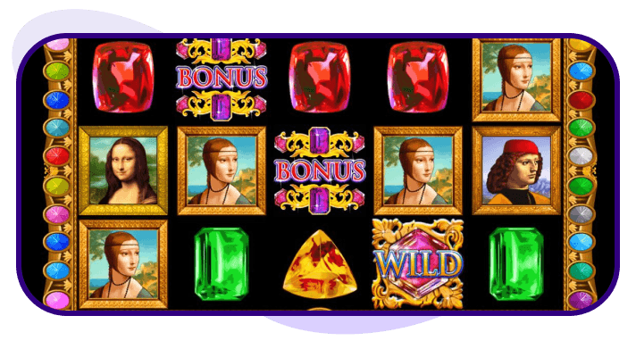 Da Vinci Diamonds IGT Slot