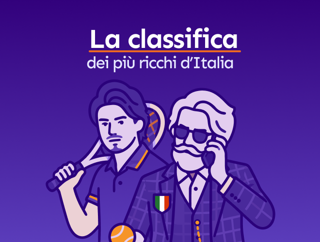 La classifica dei più ricchi d’Italia