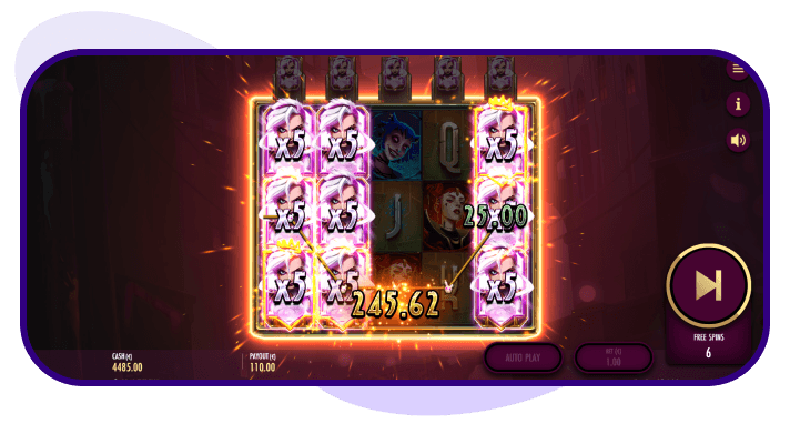 Alice Time Rift slot bonus