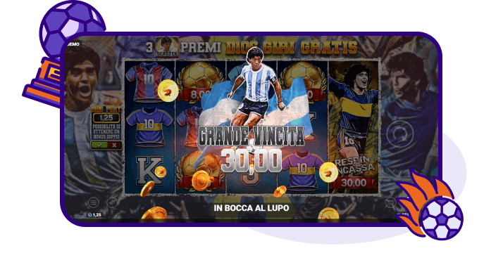Bonus Maradona Respin Incassa
