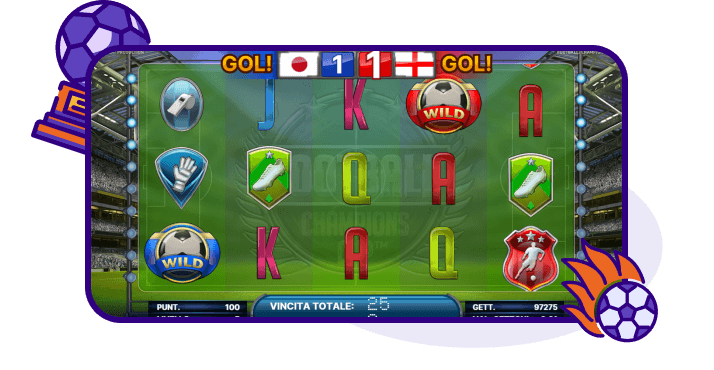 Football Champions Cup slor bonus free spins