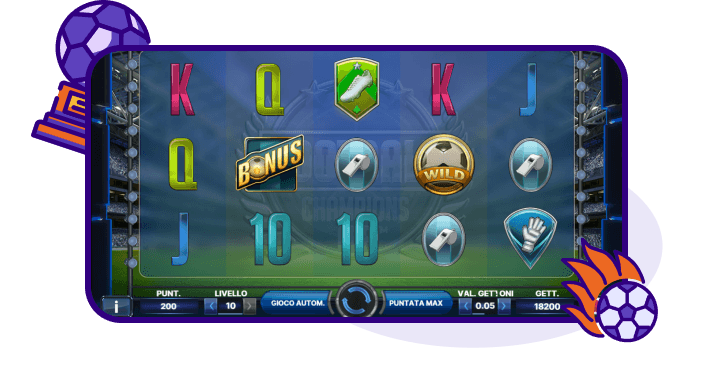 Football Champions Cup slot demo