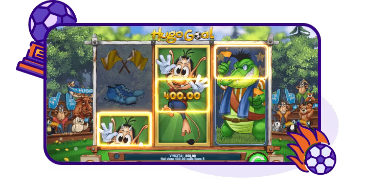 Hugo Goal slot demo