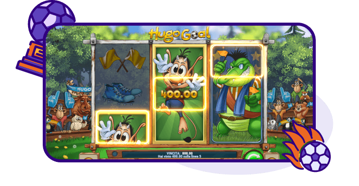 Hugo Goal slot demo
