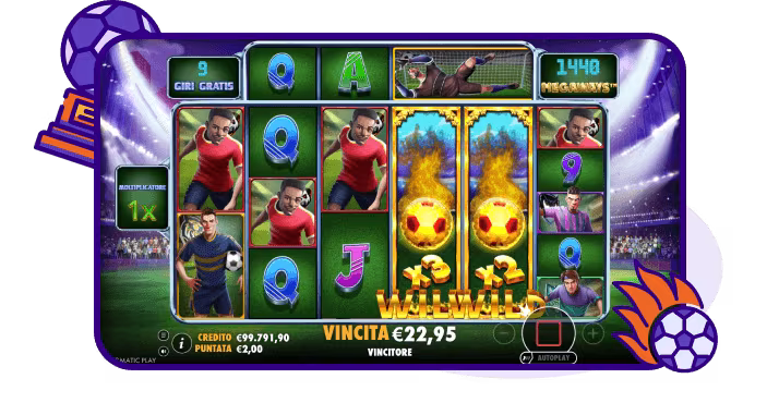 Spin and Score Megaways slot bonus