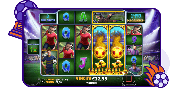Spin and Score Megaways slot bonus