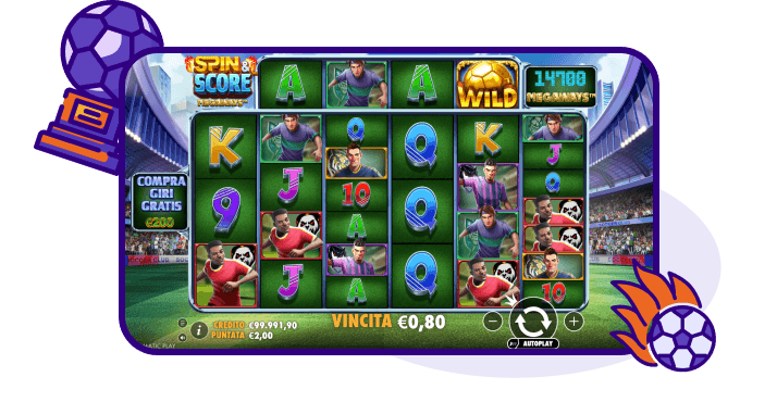 Spin and Score Megaways slot demo