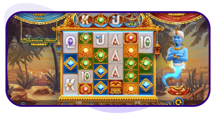 Millionaire Genie Megaways Slot Demo