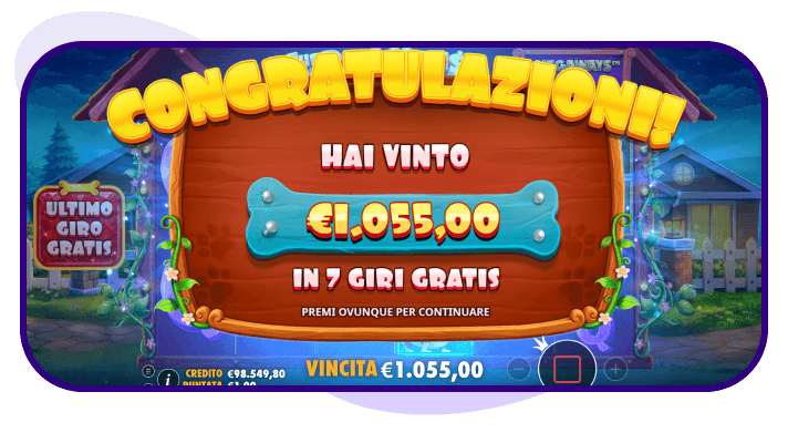 The Dog House Megaways 1000 slot bonus Giri Gratis