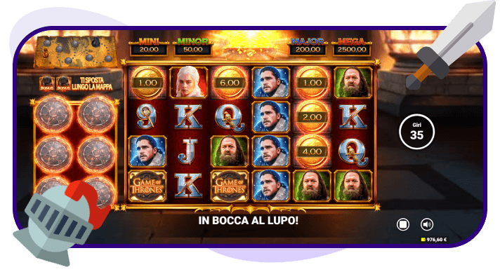 game of thrones slot bonus