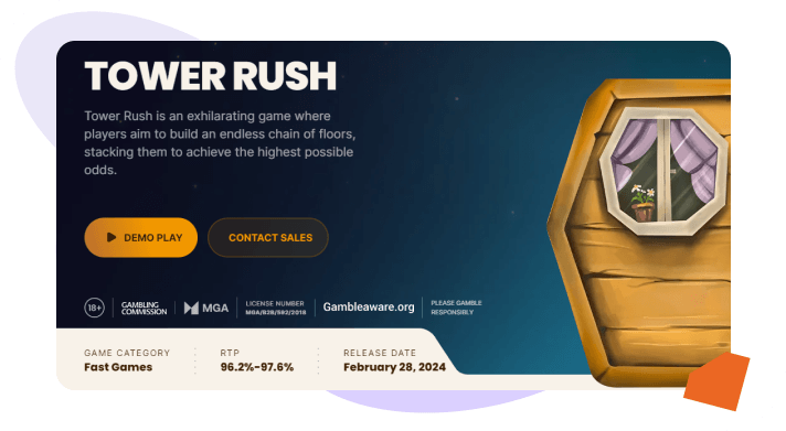 Tower Rush RTP e volatilità