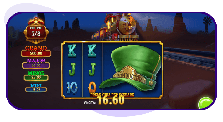 track gold slot bonus free spin