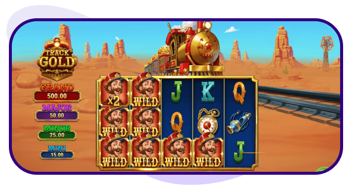 track gold slot demo