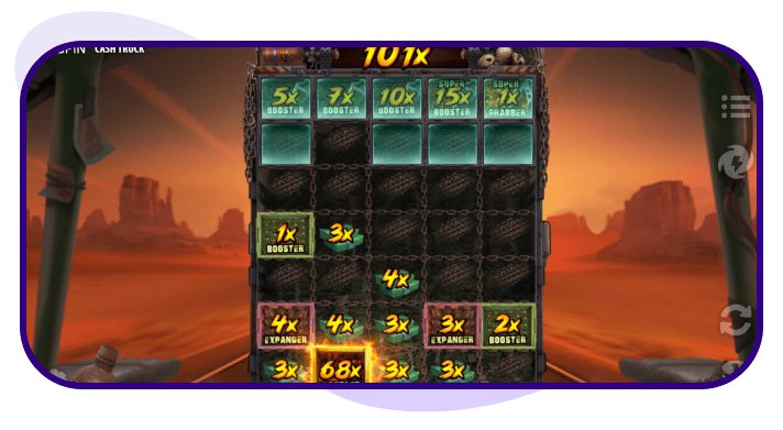 Cash Truck Bonus i Free Spins Truck Rider Bonus