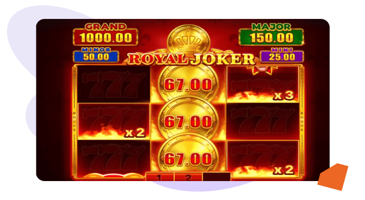 Royal Joker Hold and Win Playson