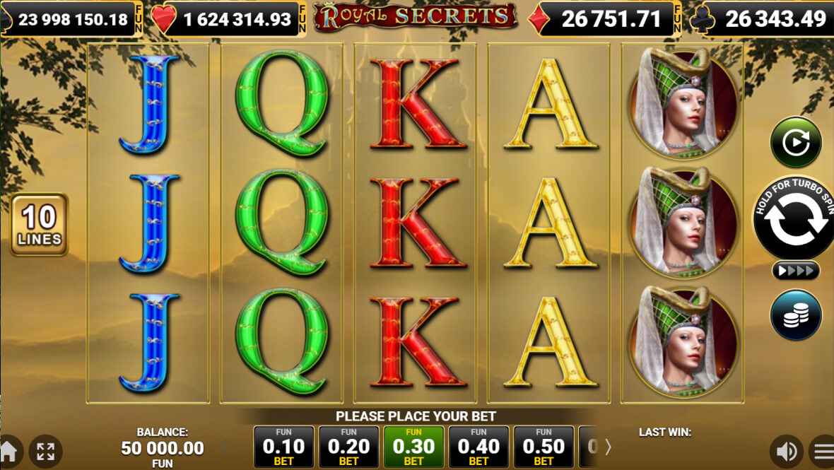 Royal Secrets background