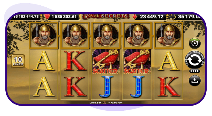 Royal Secrets slot demo