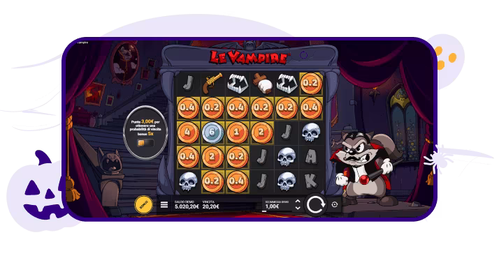 Le Vampire slot demo