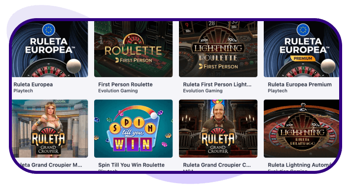 ruleta gratis Gran Madrid