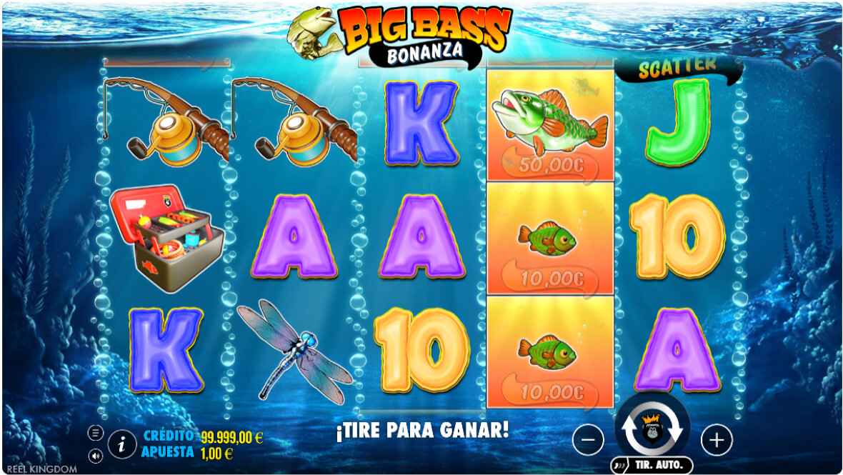 Big Bass Bonanza Background