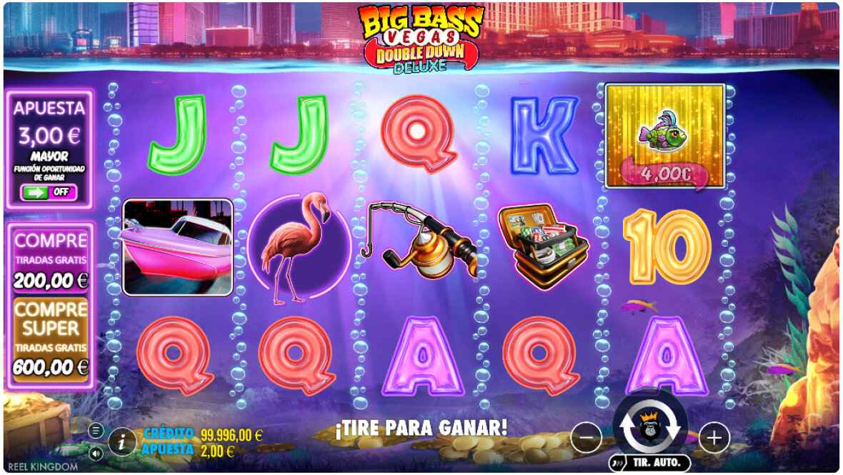 Big Bass Vegas Double Down Deluxe Background