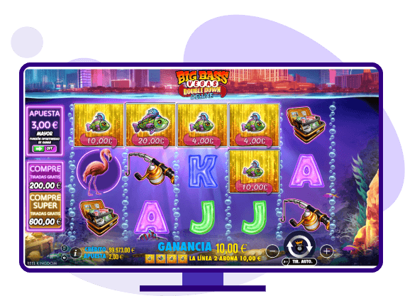 Big Bass Vegas Double Down Deluxe Bonificaciones De La Slot Funciones Extra