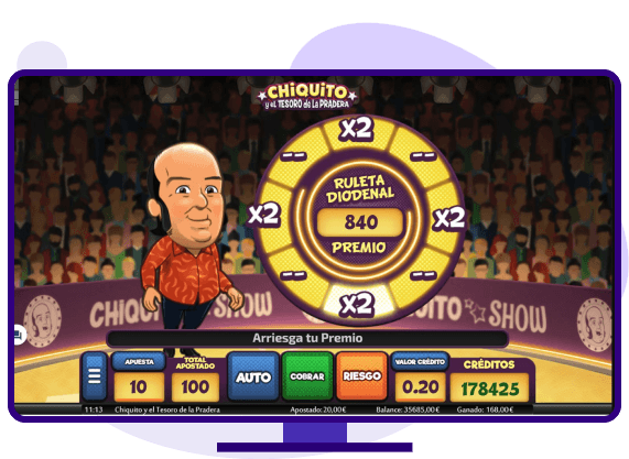 Chiquito Y El Tesoro De La Pradera Bonificaciones De La Slot