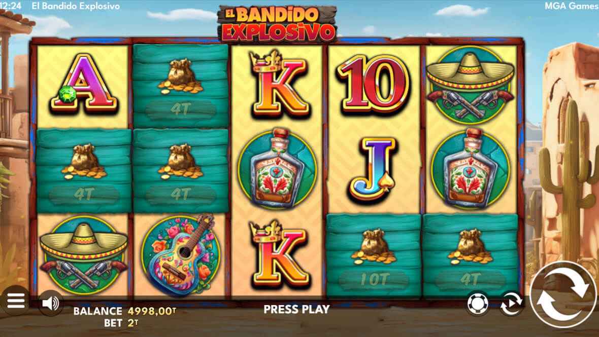 El Bandido Explosivo Background