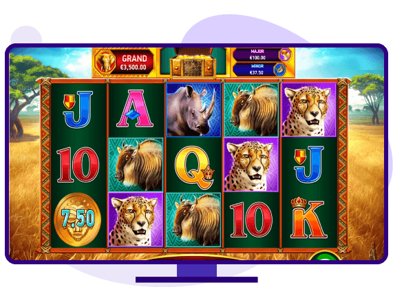 Elephant Stampede Bonificaciones De La Slot
