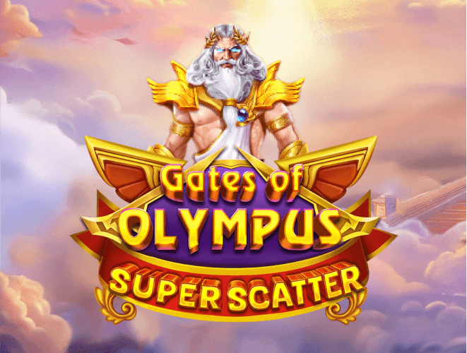 Gates of Olympus Super Scatter tragaperras logo