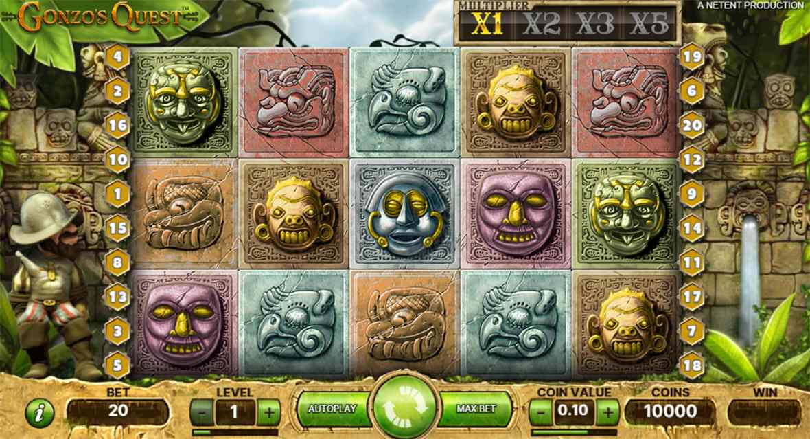 Gonzo´s Quest Background