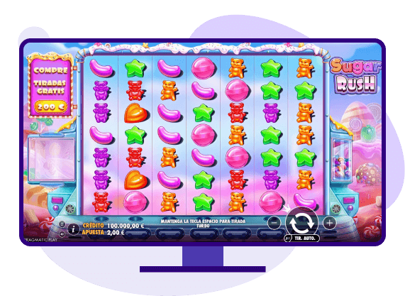 Sugar Rush slot de gran volatilidad