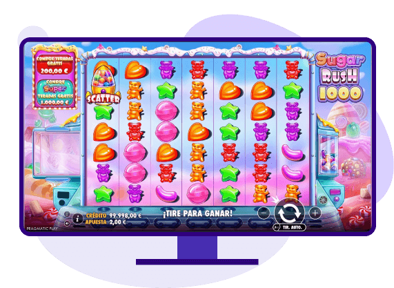 Sugar Rush y la fuerza Cluster Pays