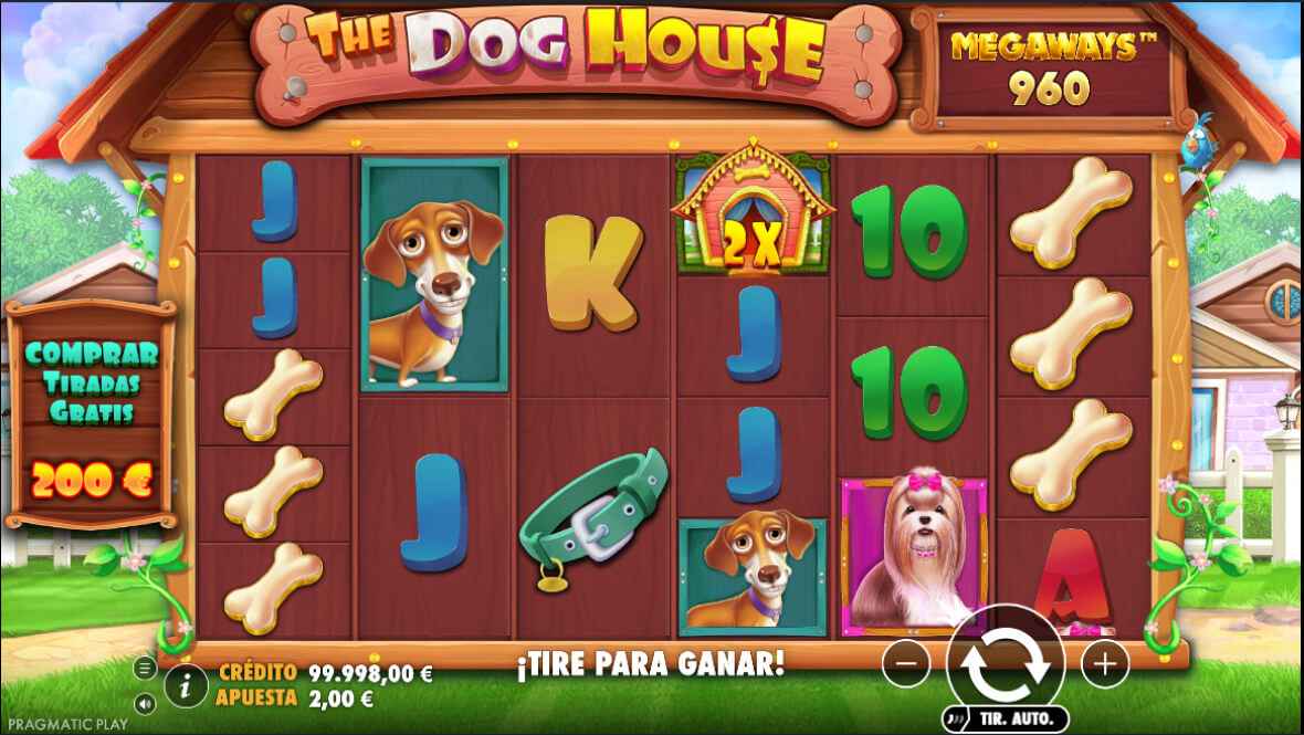 The Dog House Megaways Background
