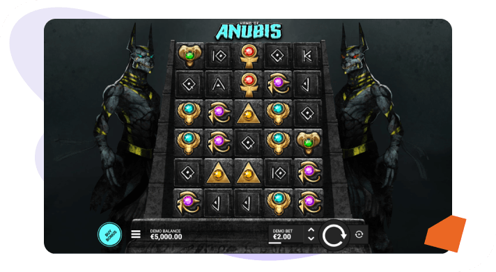 jugar a hand of anubis hacksaw gaming