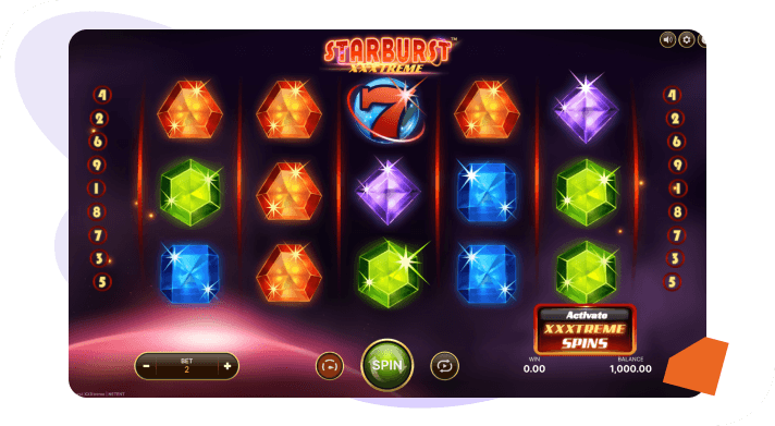 jugar a starburst xxxtreme online