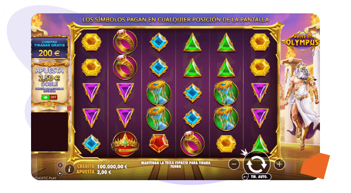 tragaperras gates of olympus pragmatic play