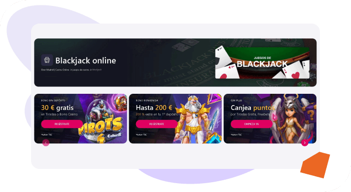 Blackjack Gran Madrid