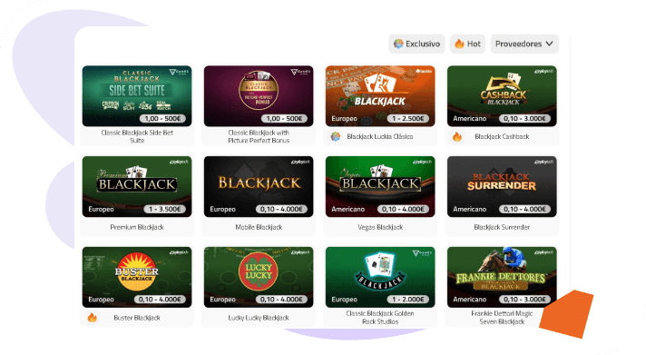 Blackjack Luckia