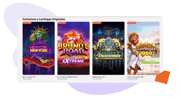 Reseña de los juegos de LeoVegas: Slots LeoVegas