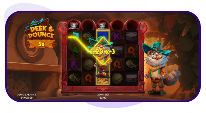 Peek & Pounce slot