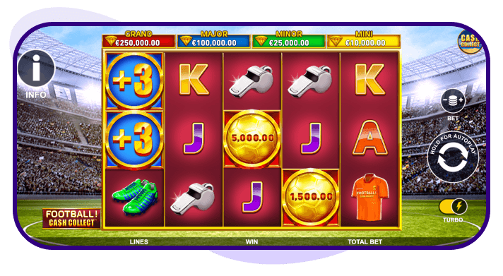 football cash collect slot