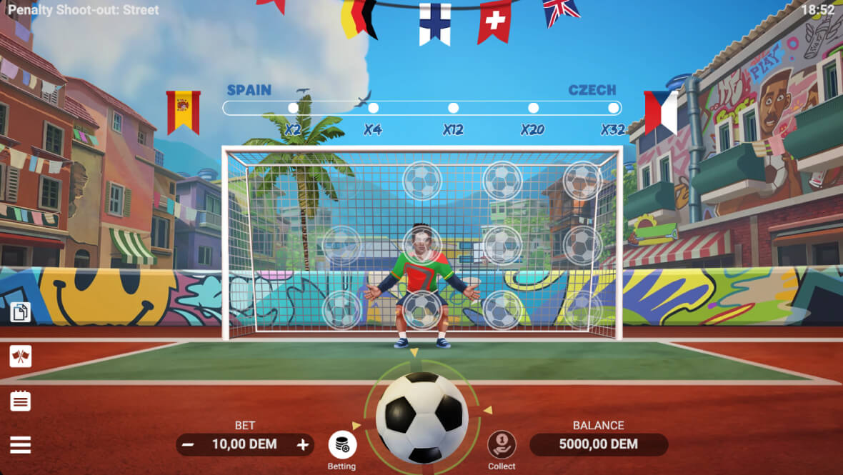 penalty shoot out street review español