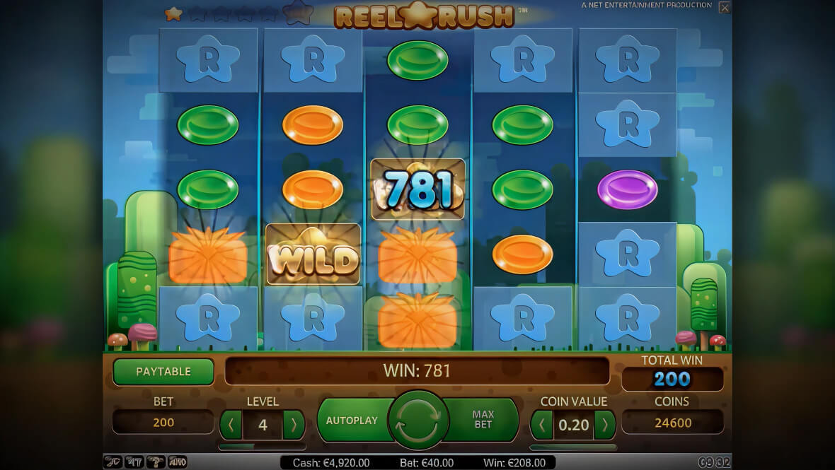 Reel rush demo gratis