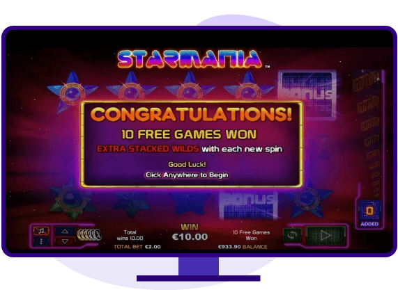 Starmania bonus