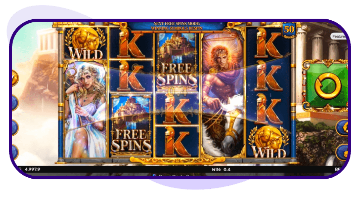 Demi Gods V bonus